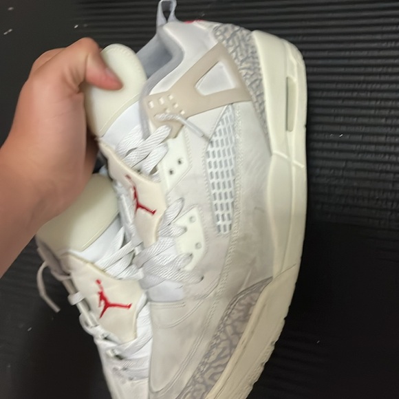 COPY - Jordan Spizike white cement size 13 - Picture 3 of 5